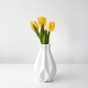 Sarı Lale Vazolu Aranjman